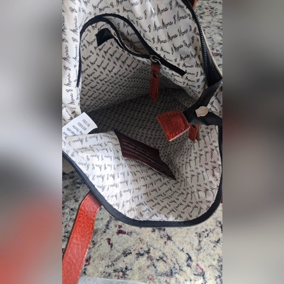 Mona B canvas tote - Picture 7 of 7